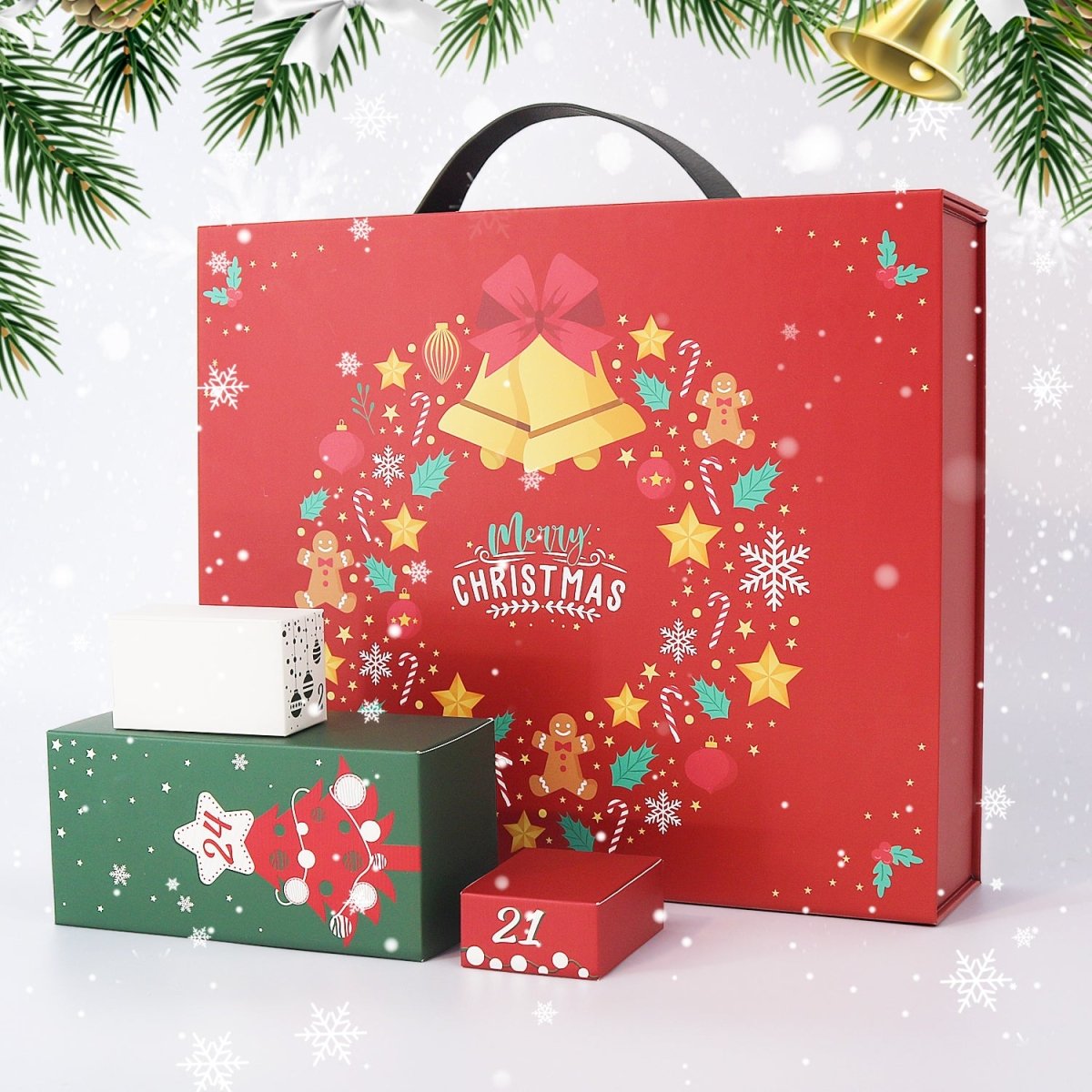 Christmas lifestyle view for Gift Box B