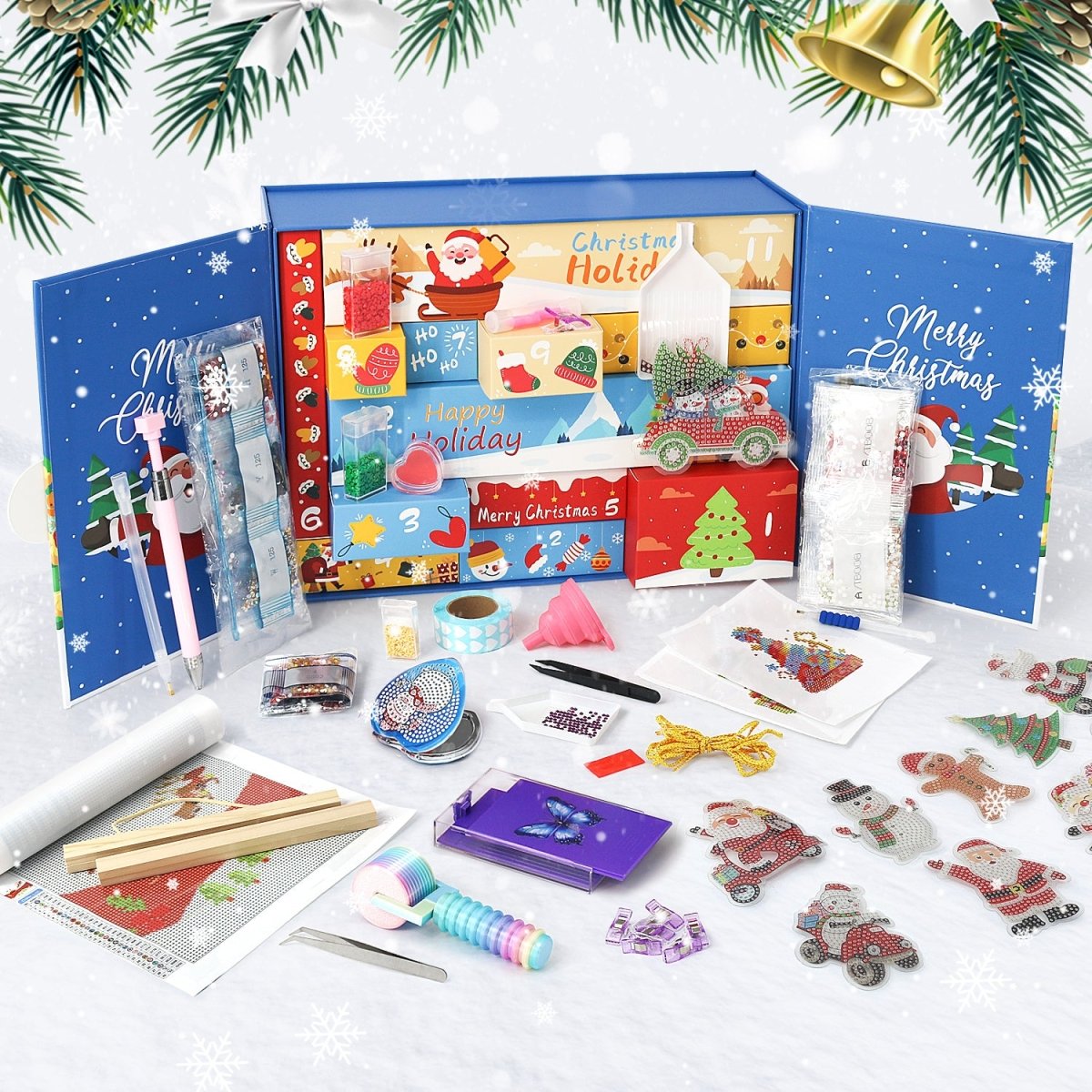 Diamond art projects and accessories for Gift Box C