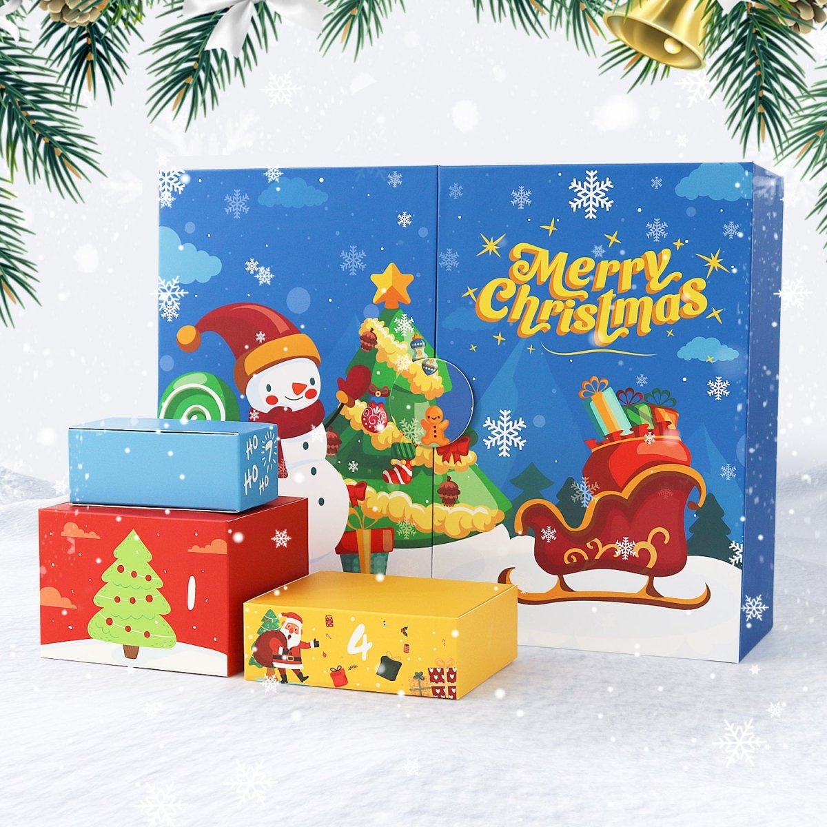 Christmas lifestyle view for Gift Box C