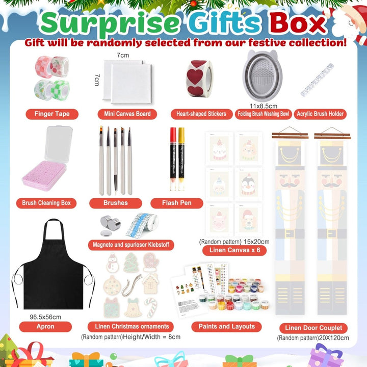 Paint By Numbers Kit2026 Gift Box Set A - isuvio