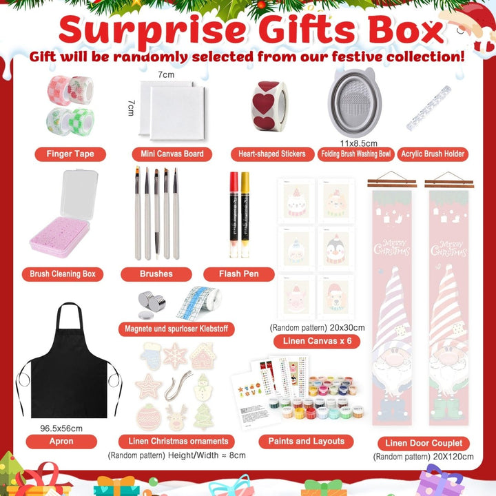 Paint By Numbers Kit2026 Gift Box Set D - isuvio