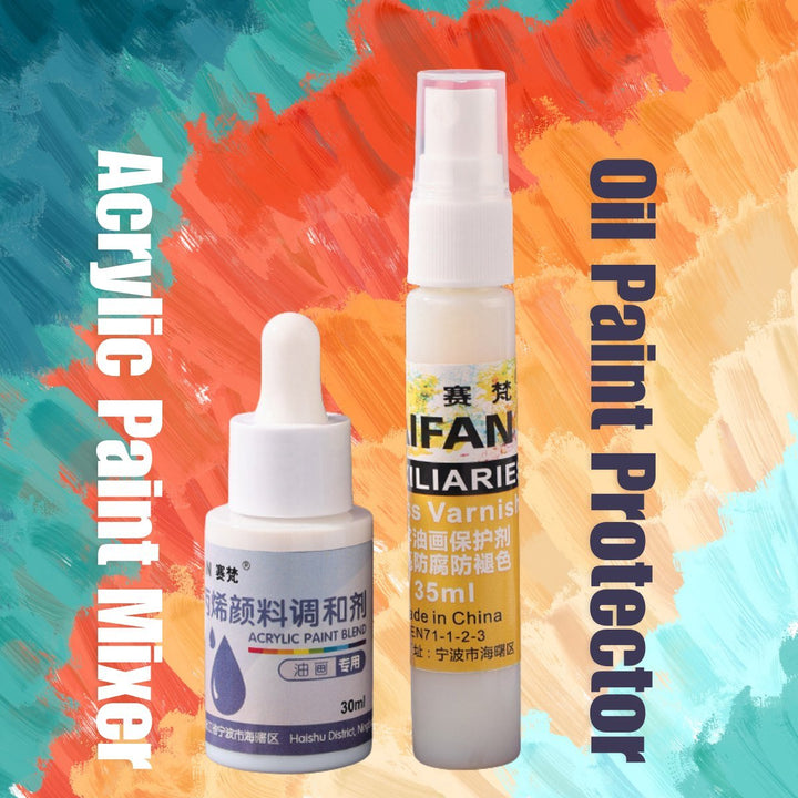 AccessoriesAcrylic Paint Mixer & Oil Paint Protector - Specialized for paint - by - numbers - isuvio