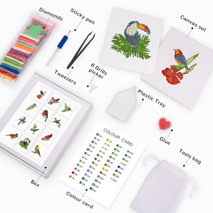 Diamond Painting KitsBirds - isuvio