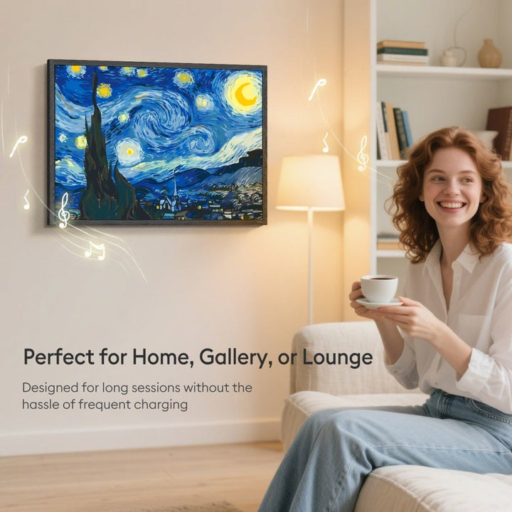 Paint By Numbers KitBluetooth Speaker - Starry Night - isuvio