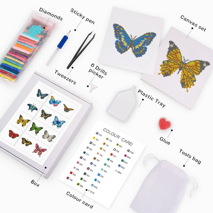 Diamond Painting KitsButterfly No.3 - isuvio