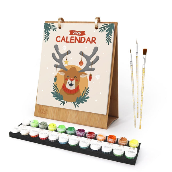 Paint By Numbers KitCalendar 2026 No.10 - isuvio
