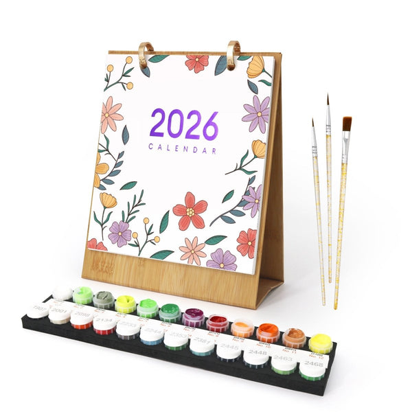 Paint By Numbers KitCalendar 2026 No.2 - isuvio