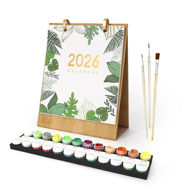 Paint By Numbers KitCalendar 2026 No.3 - isuvio