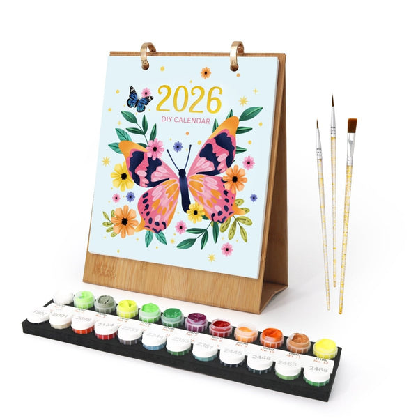 Paint By Numbers KitCalendar 2026 No.4 - isuvio