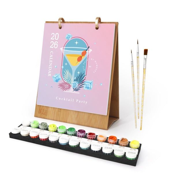 Paint By Numbers KitCalendar 2026 No.6 - isuvio