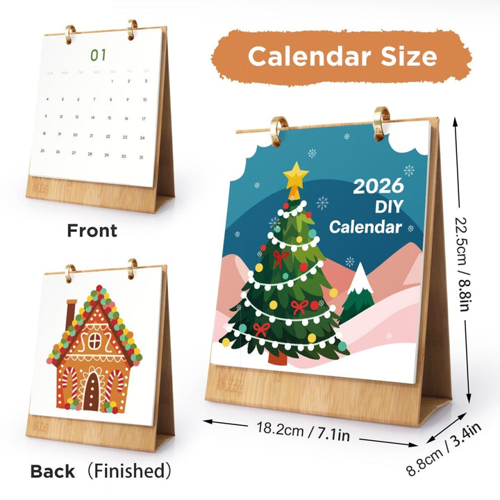 Paint By Numbers KitCalendar 2026 No.9 - isuvio