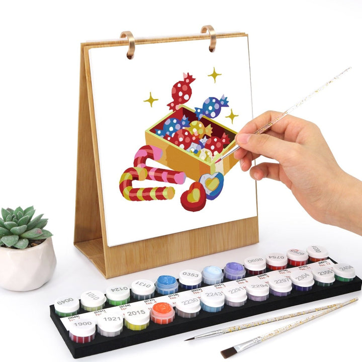 Paint By Numbers KitCalendar 2026 No.9 - isuvio