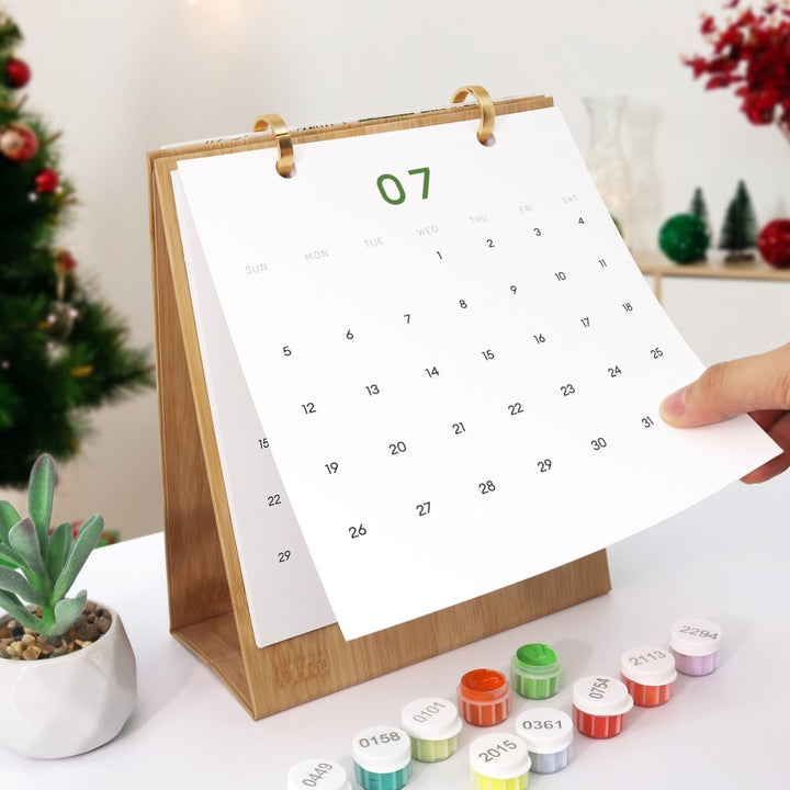 Paint By Numbers KitCalendar 2026 No.9 - isuvio