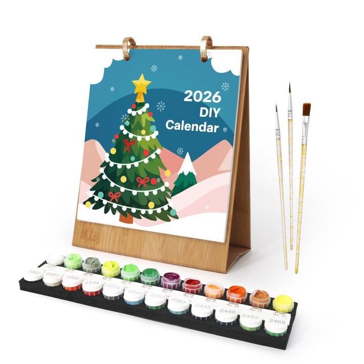 Paint By Numbers KitCalendar 2026 No.9 - isuvio
