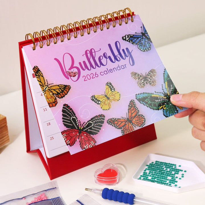 Diamond Painting KitsCalendar Butterfly - isuvio