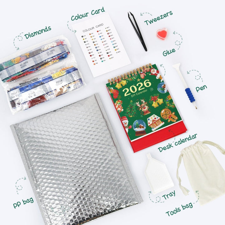 Diamond Painting KitsCalendar Christmas - isuvio