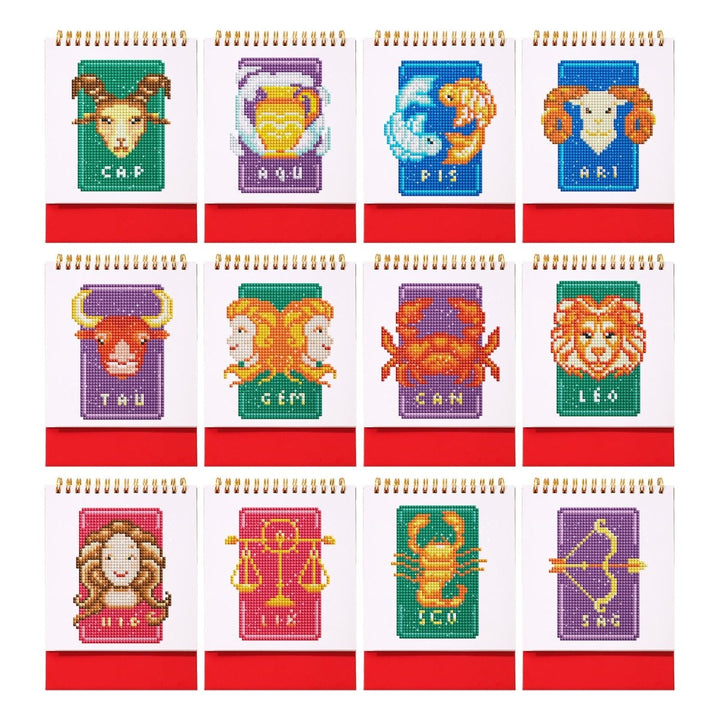 Diamond Painting KitsCalendar Constellation - isuvio