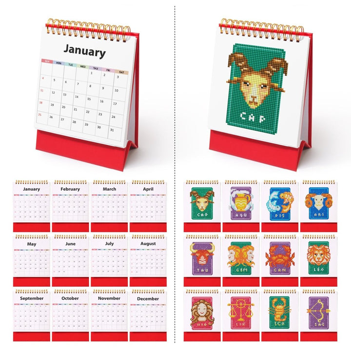 Diamond Painting KitsCalendar Constellation - isuvio