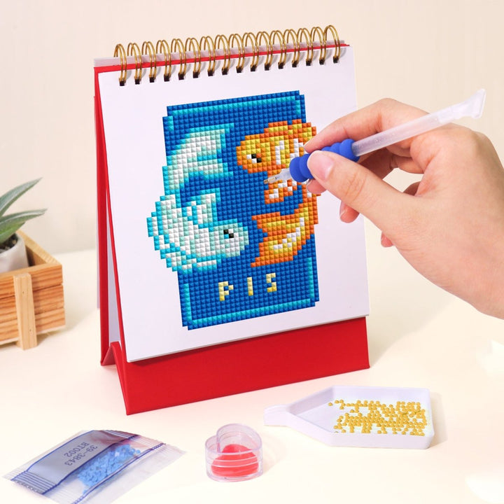 Diamond Painting KitsCalendar Constellation - isuvio