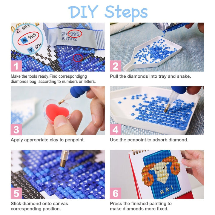 Diamond Painting KitsCalendar Constellation - isuvio