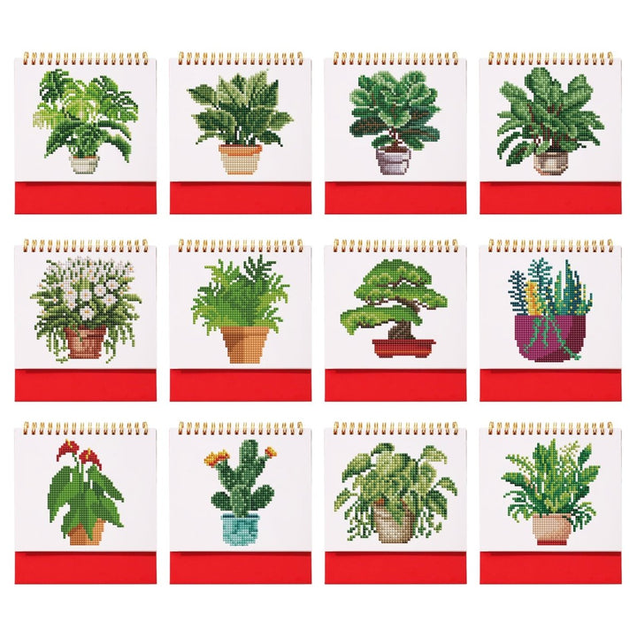 Diamond Painting KitsCalendar Plants - isuvio