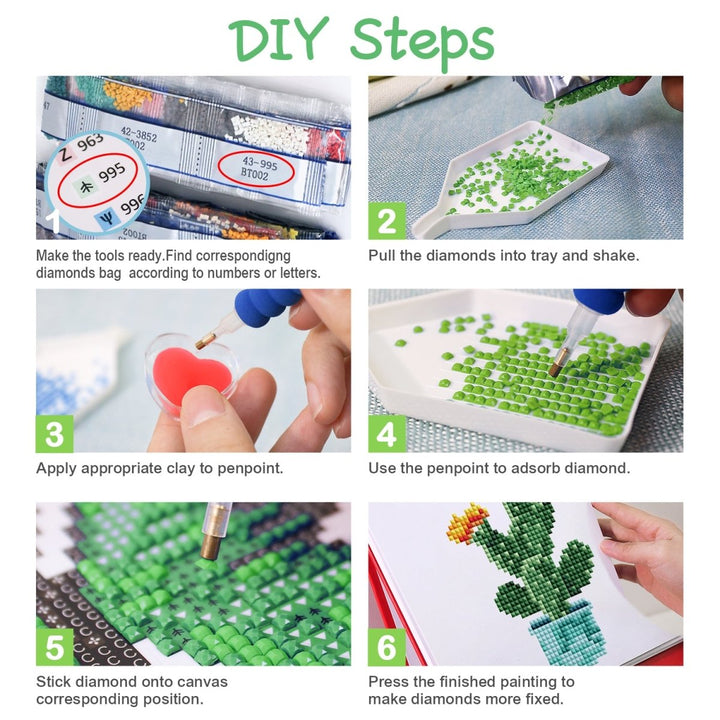 Diamond Painting KitsCalendar Plants - isuvio