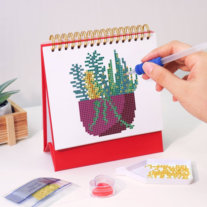 Diamond Painting KitsCalendar Plants - isuvio