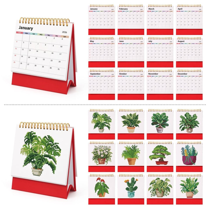 Diamond Painting KitsCalendar Plants - isuvio