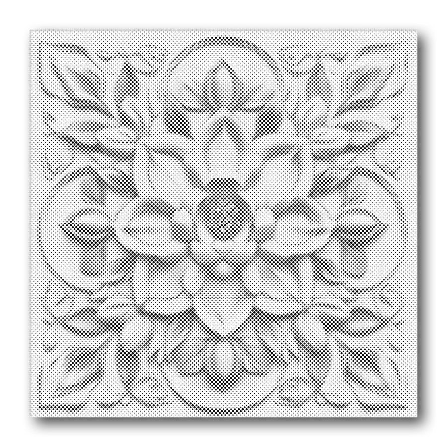 Dot PaintingCamellia Mandala - isuvio
