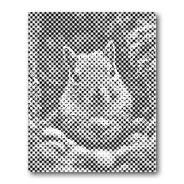 Dot PaintingChipmunk - isuvio