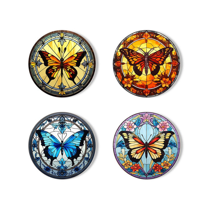 Paint By Numbers KitCoasters Butterfly No.10 - isuvio