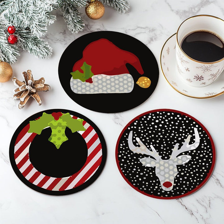 Paint By Numbers KitCoasters Christmas No.14 - isuvio