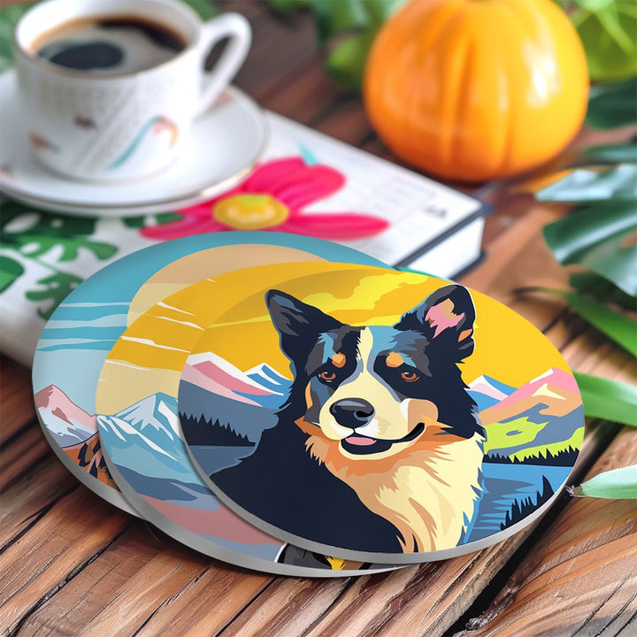 Paint By Numbers KitCoasters Dogs No.12 - isuvio