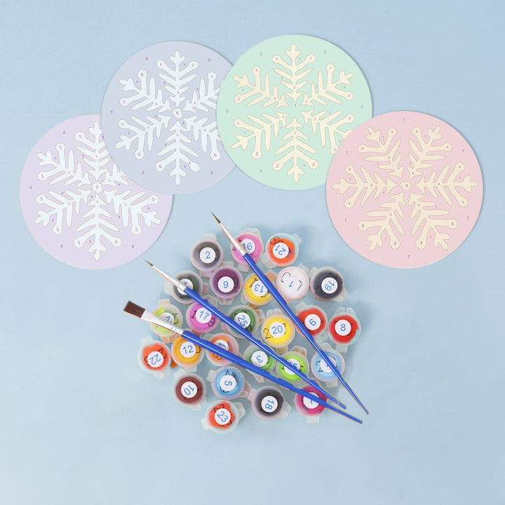 Coasters Snowflake No.13 - isuvio