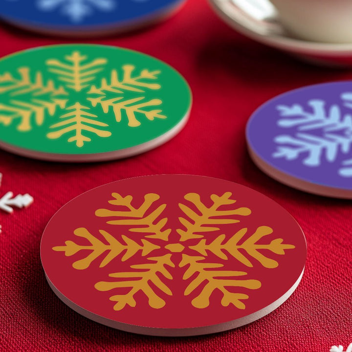 Coasters Snowflake No.13 - isuvio