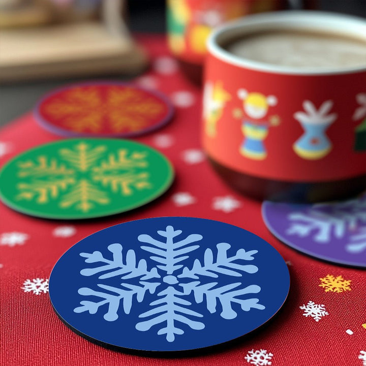 Coasters Snowflake No.13 - isuvio