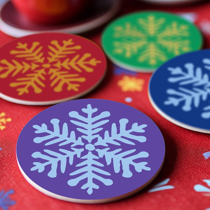 Coasters Snowflake No.13 - isuvio