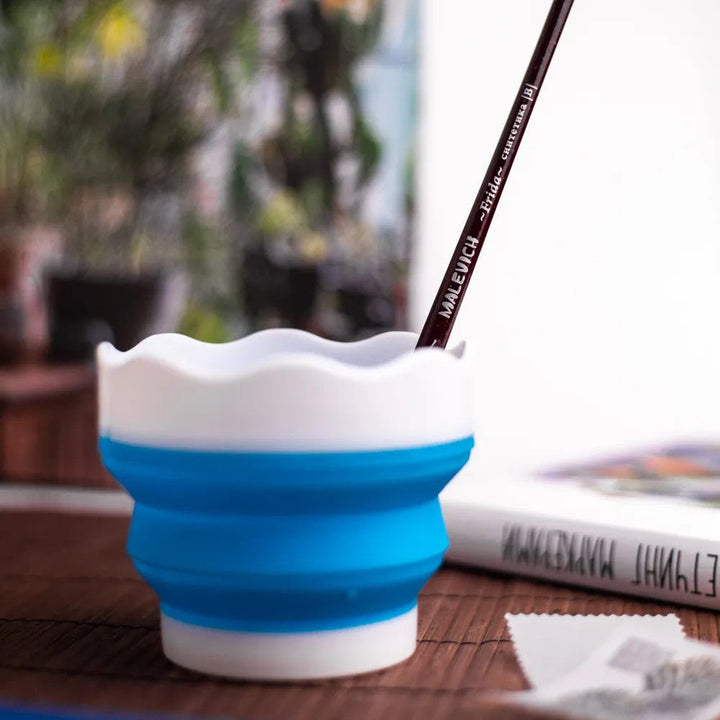 Collapsible Paint Brush Washer Cup - isuvio