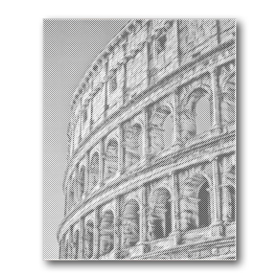 Dot PaintingColosseum Rome Amphitheater - isuvio