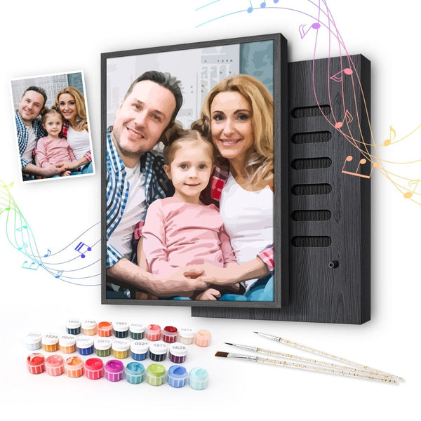 Paint By Numbers KitCustom Speaker Paint by Numbers Kit - isuvio