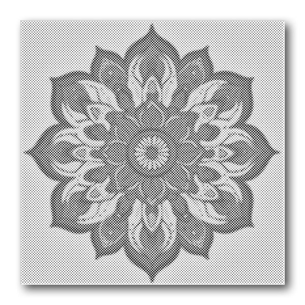 Dot PaintingDahlia Mandala - isuvio