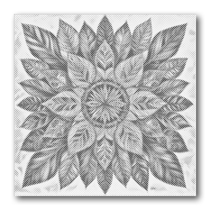 Dot PaintingDaisy Rosette Mandala - isuvio