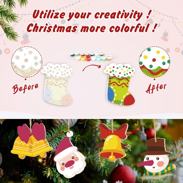 Decorative slice Christmas No.10 - isuvio