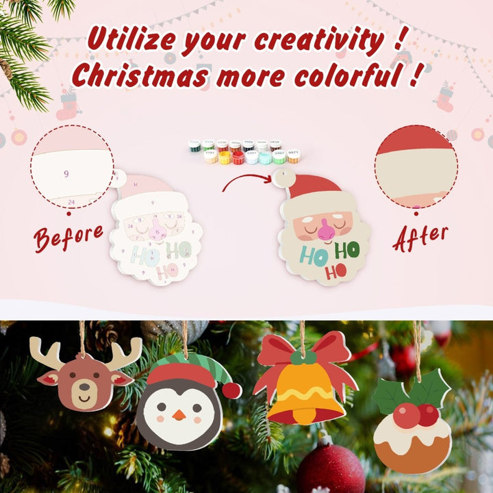 Decorative slice Christmas No.12 - isuvio
