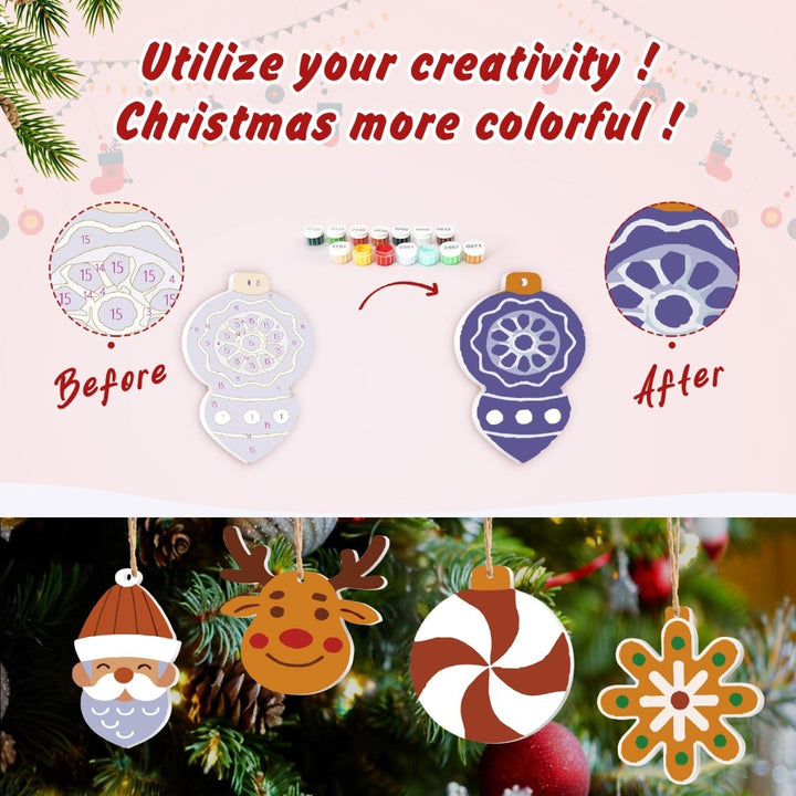 Decorative slice Christmas No.14 - isuvio