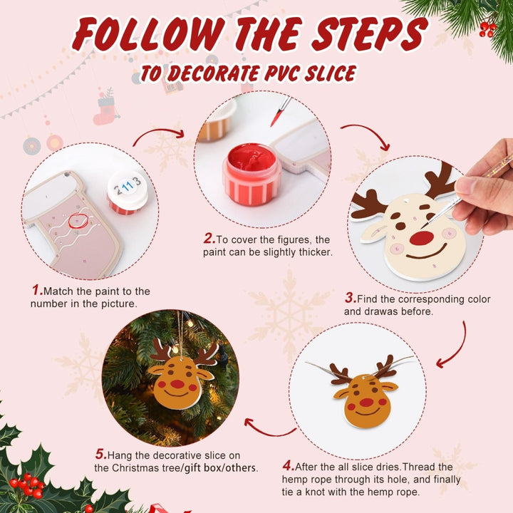Decorative slice Christmas No.14 - isuvio