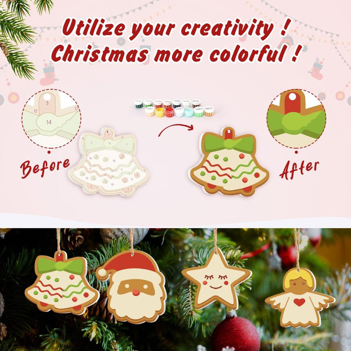 Decorative slice Christmas No.15 - isuvio