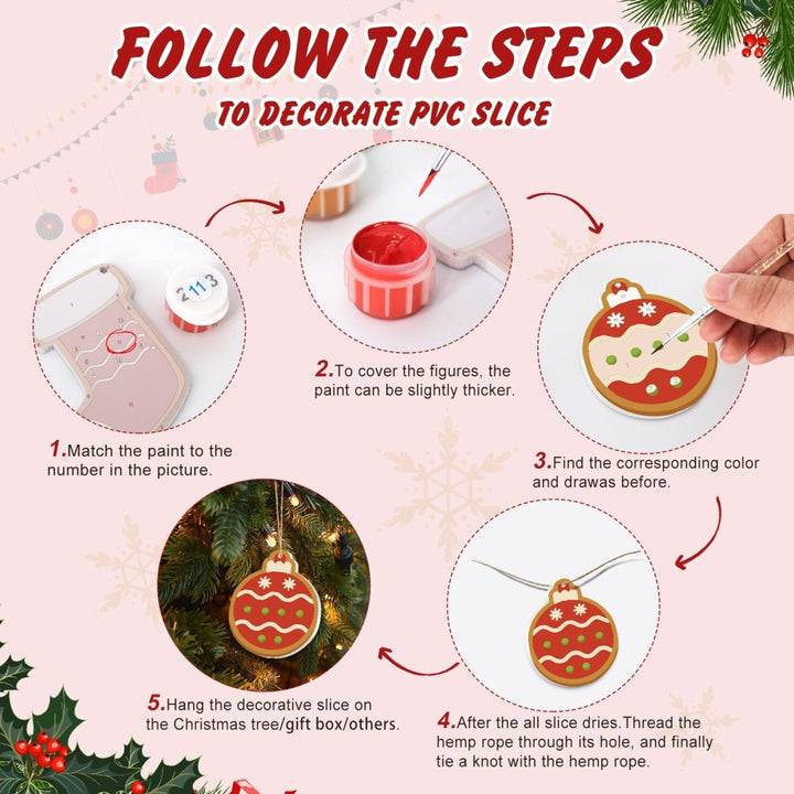 Decorative slice Christmas No.15 - isuvio