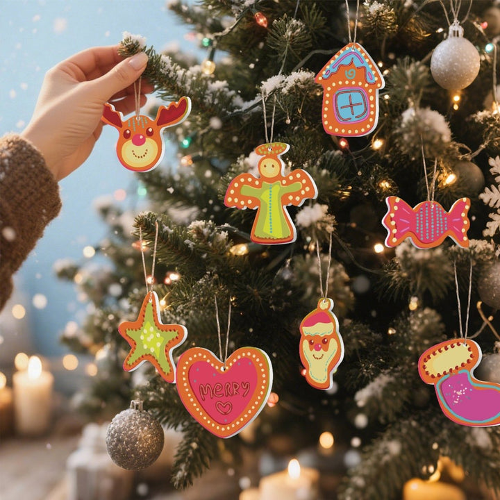 Decorative slice Christmas No.16 - isuvio