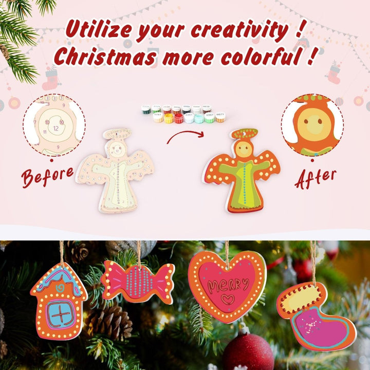 Decorative slice Christmas No.16 - isuvio